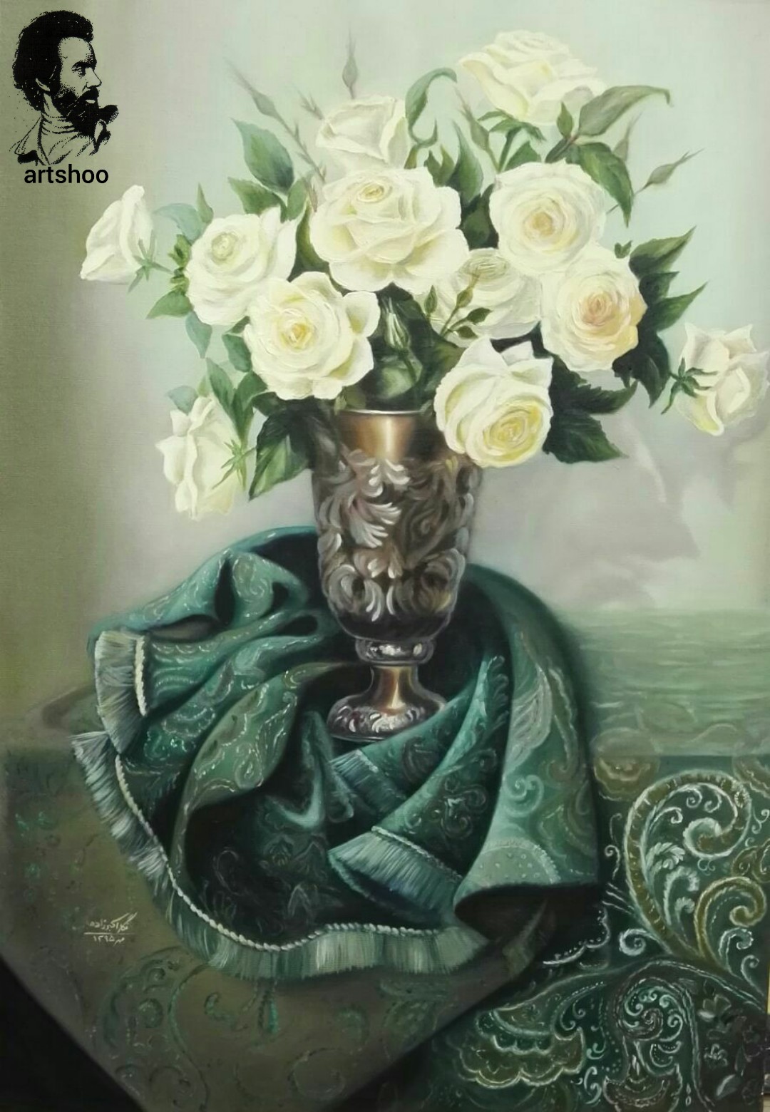 نقاشی رنگ روغن اورژینال